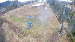 Kamera u nástupu na vlek svah A