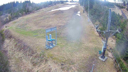 Kamera u nástupu na vlek svah A