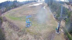 Kamera u nástupu na vlek svah A