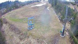 Kamera u nástupu na vlek svah A