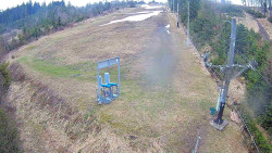 Kamera u nástupu na vlek svah A