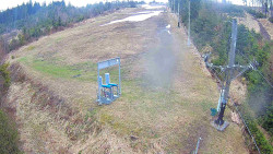 Kamera u nástupu na vlek svah A