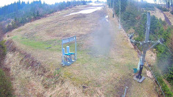 Kamera u nástupu na vlek svah A