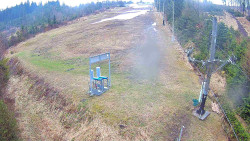 Kamera u nástupu na vlek svah A