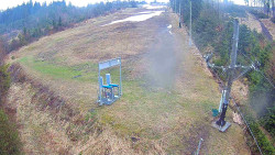 Kamera u nástupu na vlek svah A