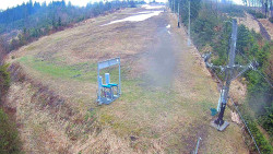 Kamera u nástupu na vlek svah A