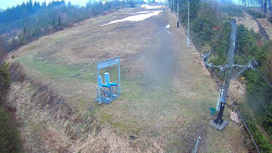 Kamera u nástupu na vlek svah A