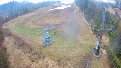 Kamera u nástupu na vlek svah A