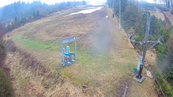 Kamera u nástupu na vlek svah A