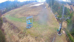 Kamera u nástupu na vlek svah A