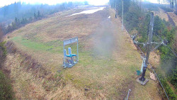 Kamera u nástupu na vlek svah A