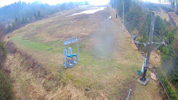 Kamera u nástupu na vlek svah A