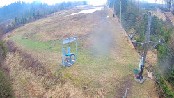 Kamera u nástupu na vlek svah A