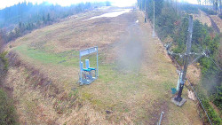 Kamera u nástupu na vlek svah A