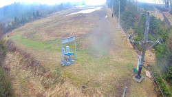 Kamera u nástupu na vlek svah A