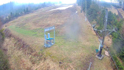 Kamera u nástupu na vlek svah A