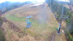 Kamera u nástupu na vlek svah A