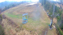 Kamera u nástupu na vlek svah A