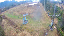 Kamera u nástupu na vlek svah A