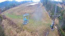 Kamera u nástupu na vlek svah A