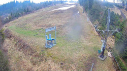 Kamera u nástupu na vlek svah A