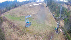 Kamera u nástupu na vlek svah A