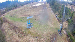 Kamera u nástupu na vlek svah A