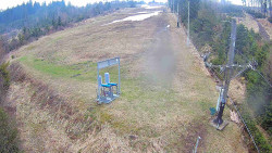 Kamera u nástupu na vlek svah A