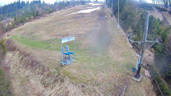 Kamera u nástupu na vlek svah A