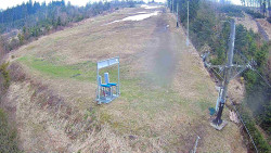 Kamera u nástupu na vlek svah A