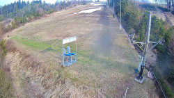 Kamera u nástupu na vlek svah A