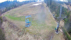 Kamera u nástupu na vlek svah A