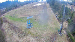 Kamera u nástupu na vlek svah A