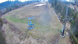 Kamera u nástupu na vlek svah A