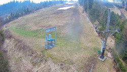 Kamera u nástupu na vlek svah A