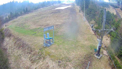 Kamera u nástupu na vlek svah A