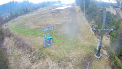 Kamera u nástupu na vlek svah A