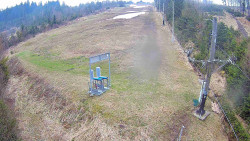 Kamera u nástupu na vlek svah A