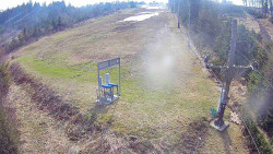 Kamera u nástupu na vlek svah A