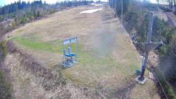 Kamera u nástupu na vlek svah A