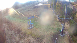 Kamera u nástupu na vlek svah A