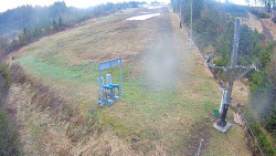 Kamera u nástupu na vlek svah A