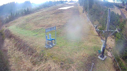 Kamera u nástupu na vlek svah A