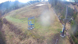 Kamera u nástupu na vlek svah A