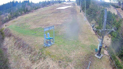 Kamera u nástupu na vlek svah A