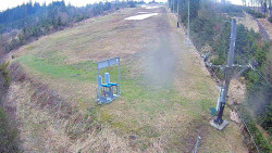 Kamera u nástupu na vlek svah A