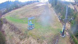 Kamera u nástupu na vlek svah A