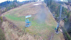 Kamera u nástupu na vlek svah A