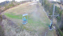 Kamera u nástupu na vlek svah A