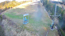 Kamera u nástupu na vlek svah A